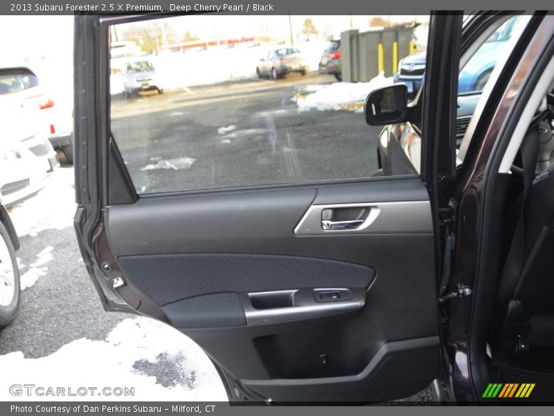 Deep Cherry Pearl / Black 2013 Subaru Forester 2.5 X Premium