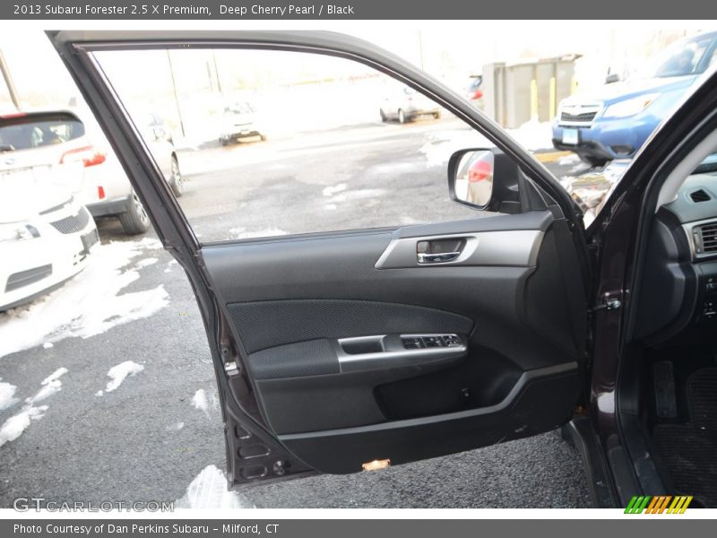 Deep Cherry Pearl / Black 2013 Subaru Forester 2.5 X Premium