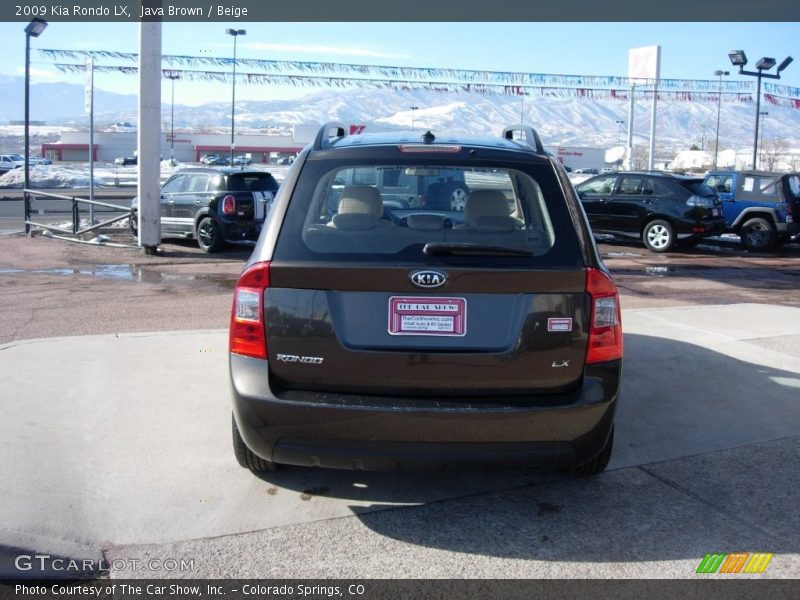 Java Brown / Beige 2009 Kia Rondo LX