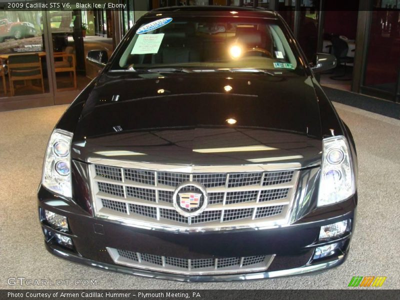 Black Ice / Ebony 2009 Cadillac STS V6