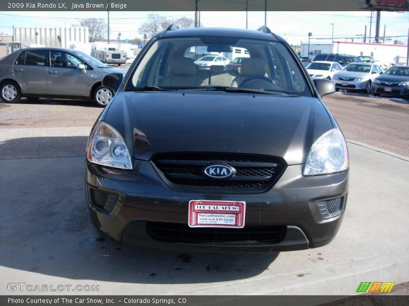 Java Brown / Beige 2009 Kia Rondo LX