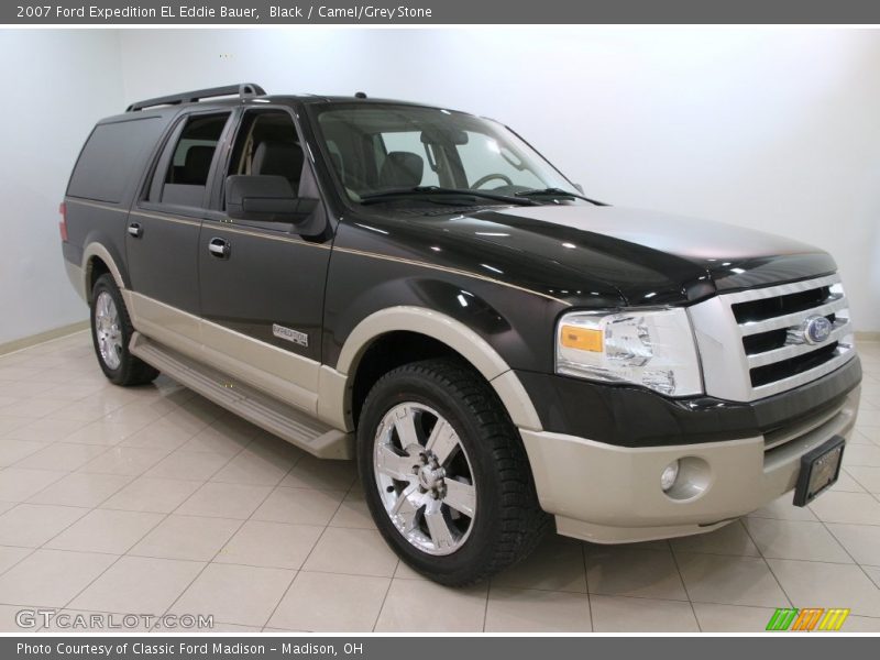 Black / Camel/Grey Stone 2007 Ford Expedition EL Eddie Bauer