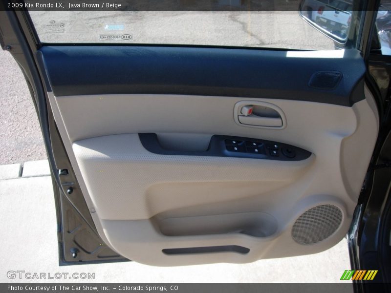Java Brown / Beige 2009 Kia Rondo LX