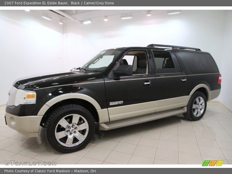 Black / Camel/Grey Stone 2007 Ford Expedition EL Eddie Bauer