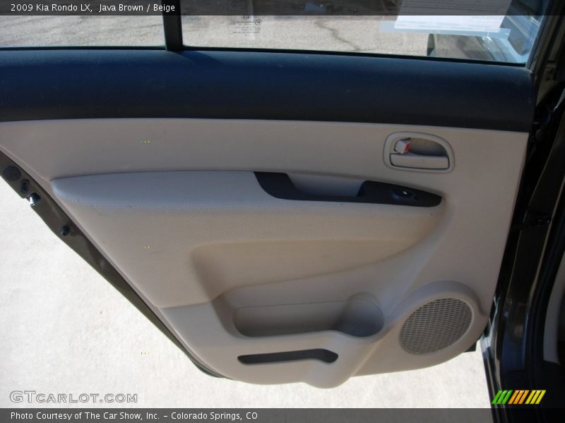 Java Brown / Beige 2009 Kia Rondo LX