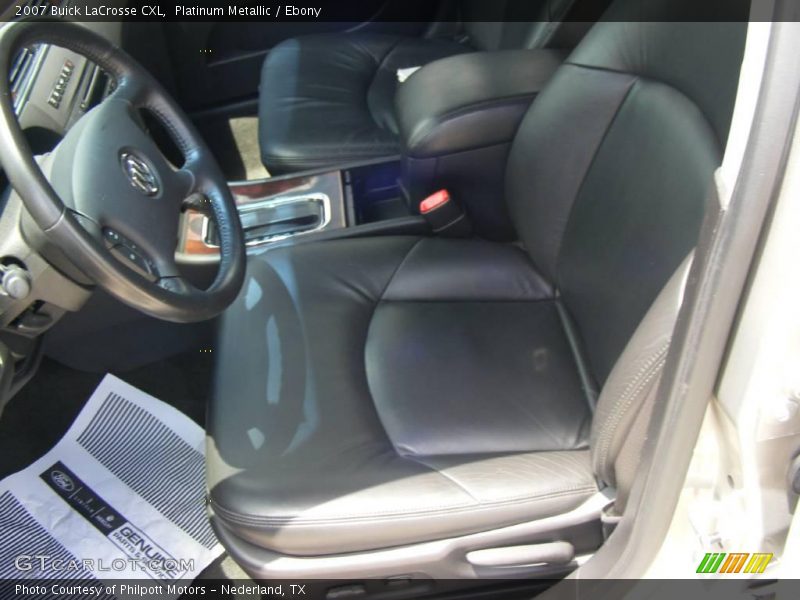 Platinum Metallic / Ebony 2007 Buick LaCrosse CXL