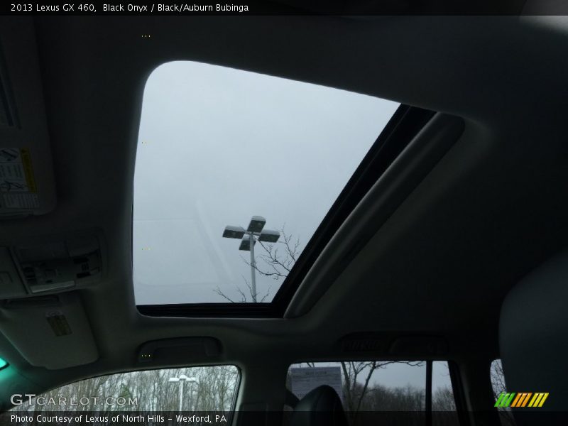 Black Onyx / Black/Auburn Bubinga 2013 Lexus GX 460