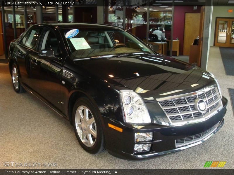 Black Ice / Ebony 2009 Cadillac STS V6