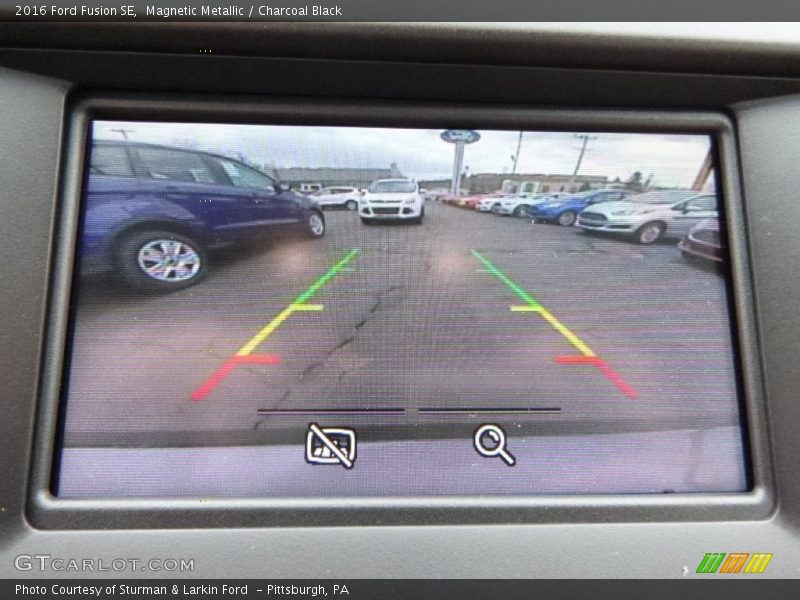 Magnetic Metallic / Charcoal Black 2016 Ford Fusion SE