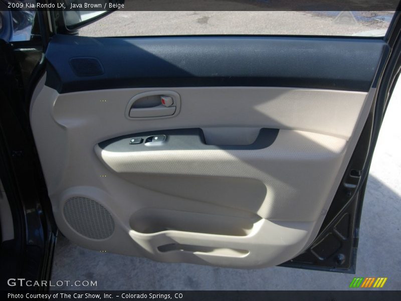 Java Brown / Beige 2009 Kia Rondo LX