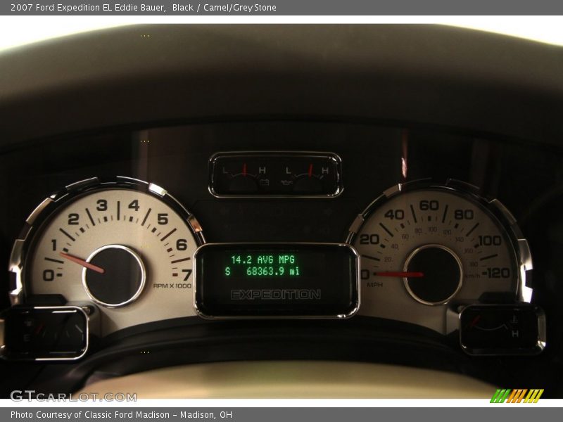 Black / Camel/Grey Stone 2007 Ford Expedition EL Eddie Bauer