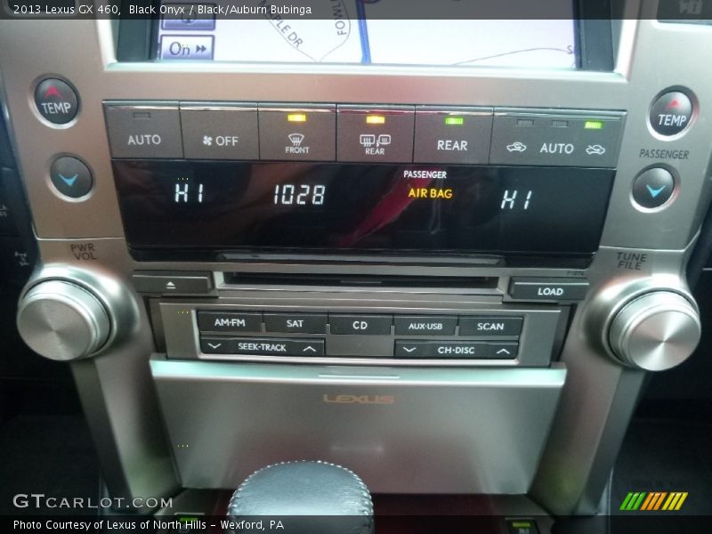 Black Onyx / Black/Auburn Bubinga 2013 Lexus GX 460