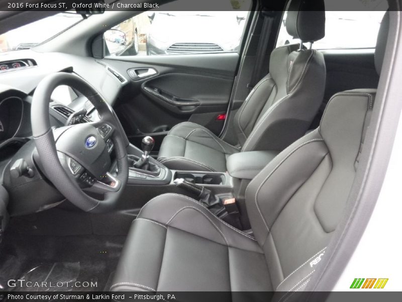 Front Seat of 2016 Focus ST