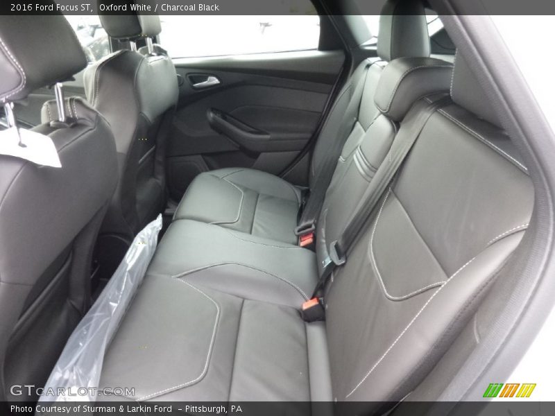 Rear Seat of 2016 Focus ST