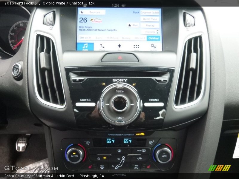 Controls of 2016 Focus ST