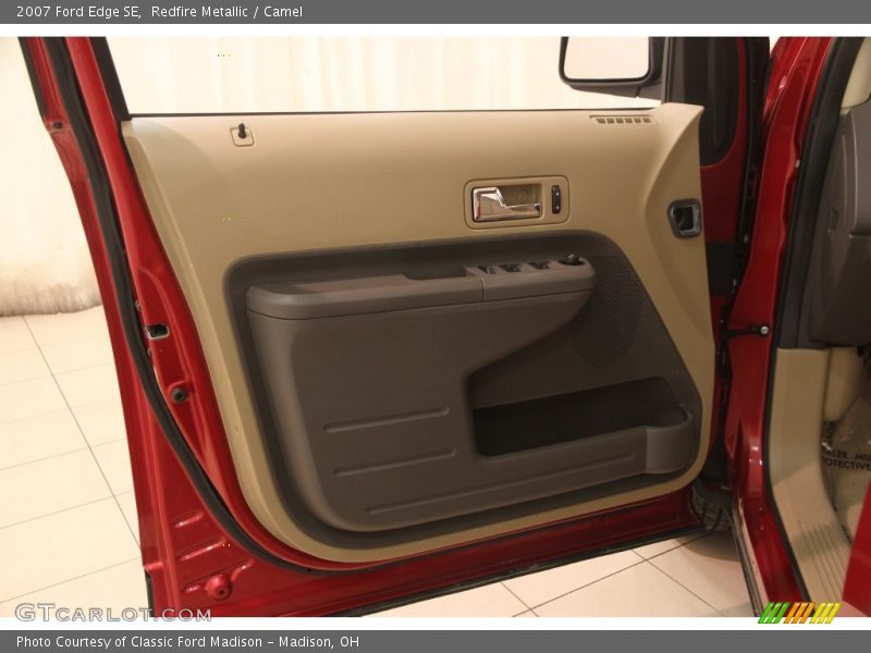 Redfire Metallic / Camel 2007 Ford Edge SE