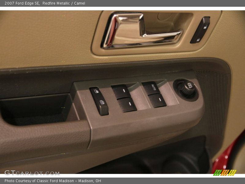 Redfire Metallic / Camel 2007 Ford Edge SE