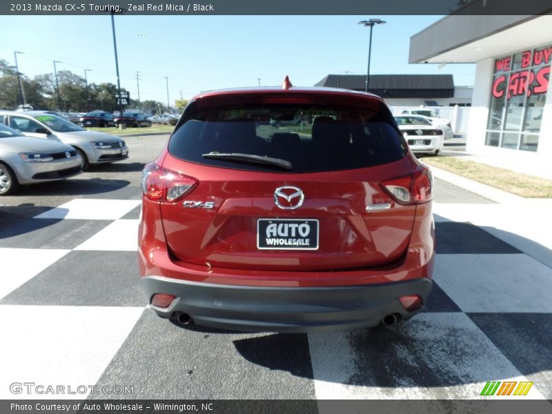 Zeal Red Mica / Black 2013 Mazda CX-5 Touring