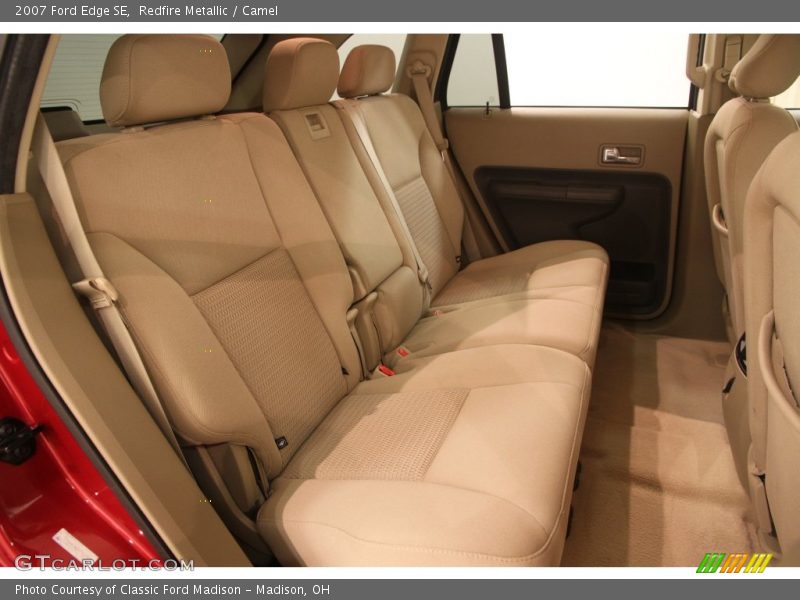 Redfire Metallic / Camel 2007 Ford Edge SE