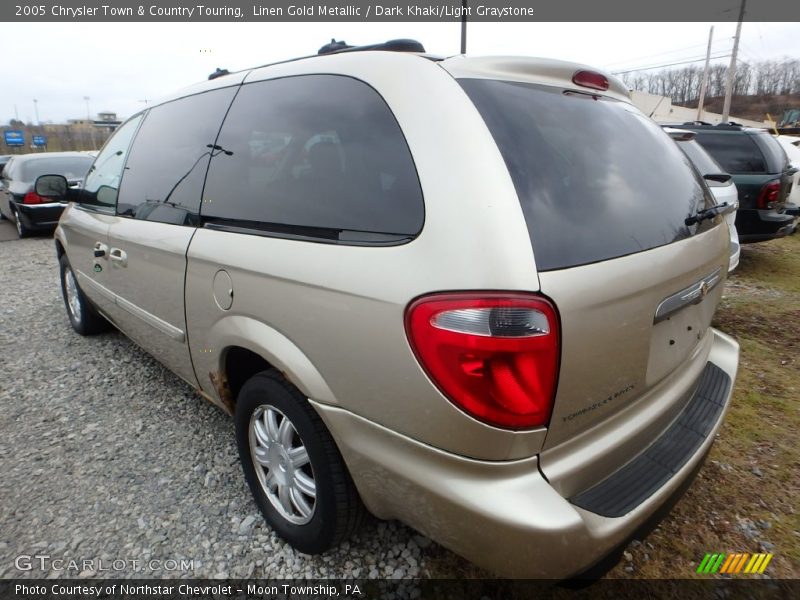 Linen Gold Metallic / Dark Khaki/Light Graystone 2005 Chrysler Town & Country Touring