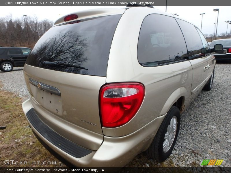 Linen Gold Metallic / Dark Khaki/Light Graystone 2005 Chrysler Town & Country Touring