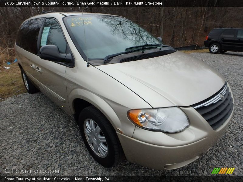Linen Gold Metallic / Dark Khaki/Light Graystone 2005 Chrysler Town & Country Touring