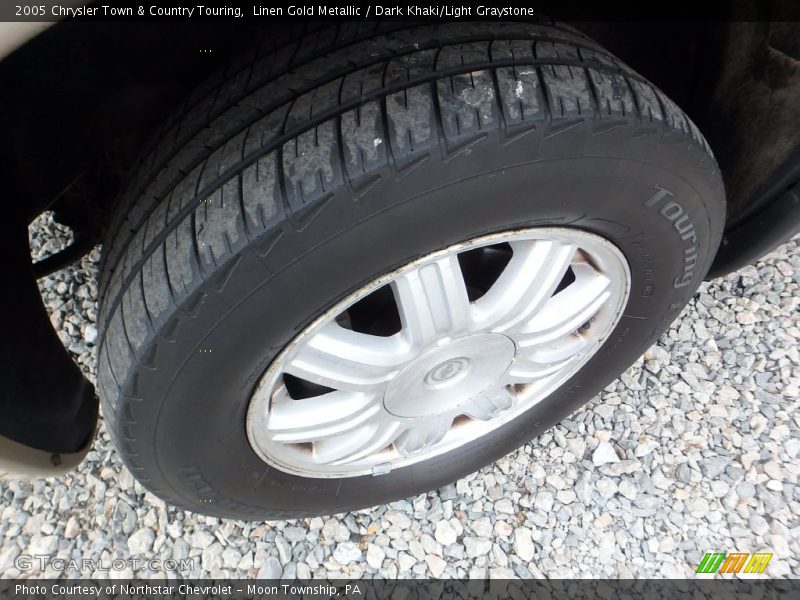 Linen Gold Metallic / Dark Khaki/Light Graystone 2005 Chrysler Town & Country Touring
