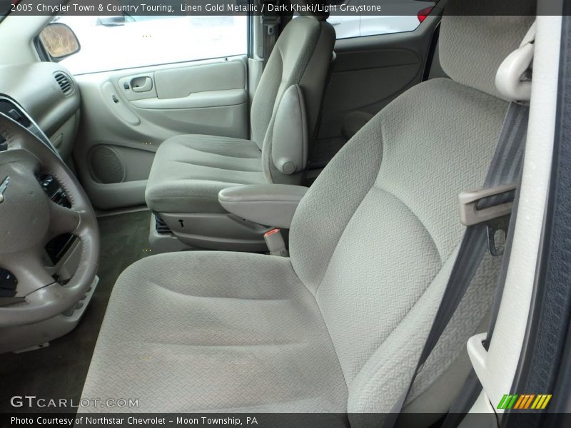 Linen Gold Metallic / Dark Khaki/Light Graystone 2005 Chrysler Town & Country Touring