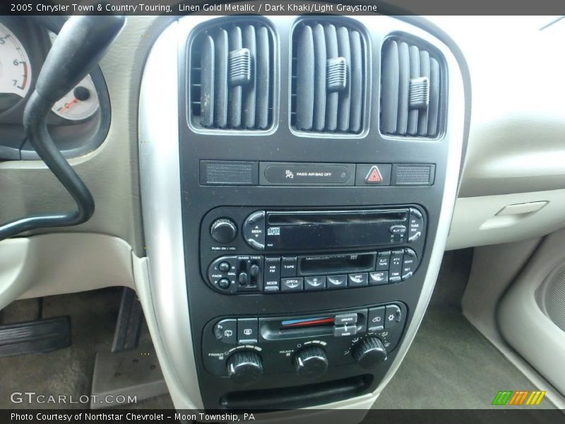 Linen Gold Metallic / Dark Khaki/Light Graystone 2005 Chrysler Town & Country Touring