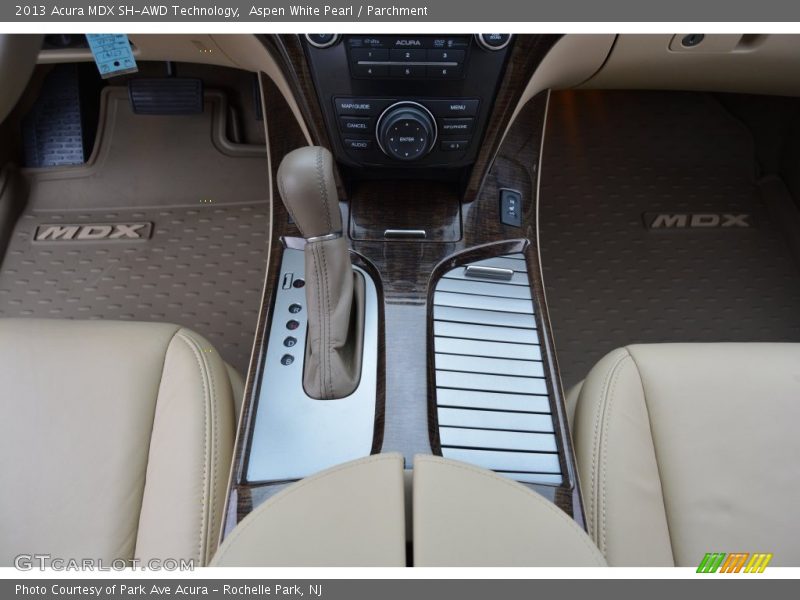 Aspen White Pearl / Parchment 2013 Acura MDX SH-AWD Technology