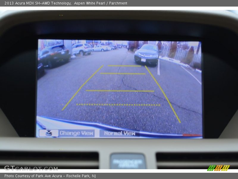 Aspen White Pearl / Parchment 2013 Acura MDX SH-AWD Technology
