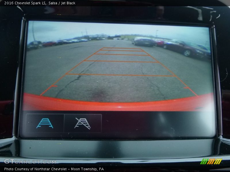 Salsa / Jet Black 2016 Chevrolet Spark LS