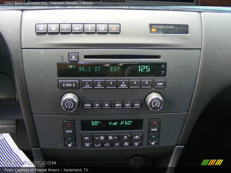 Platinum Metallic / Ebony 2007 Buick LaCrosse CXL