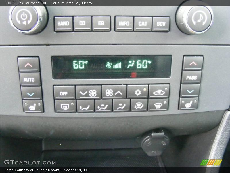 Platinum Metallic / Ebony 2007 Buick LaCrosse CXL