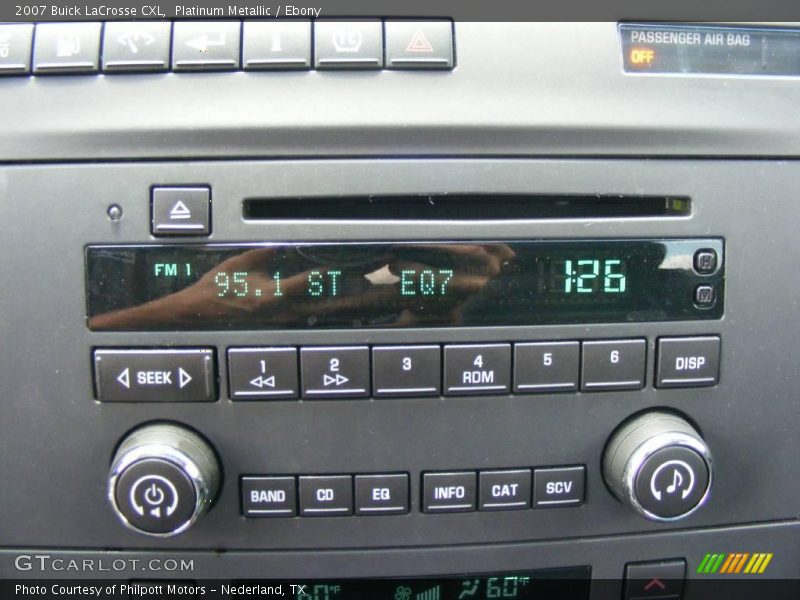 Platinum Metallic / Ebony 2007 Buick LaCrosse CXL