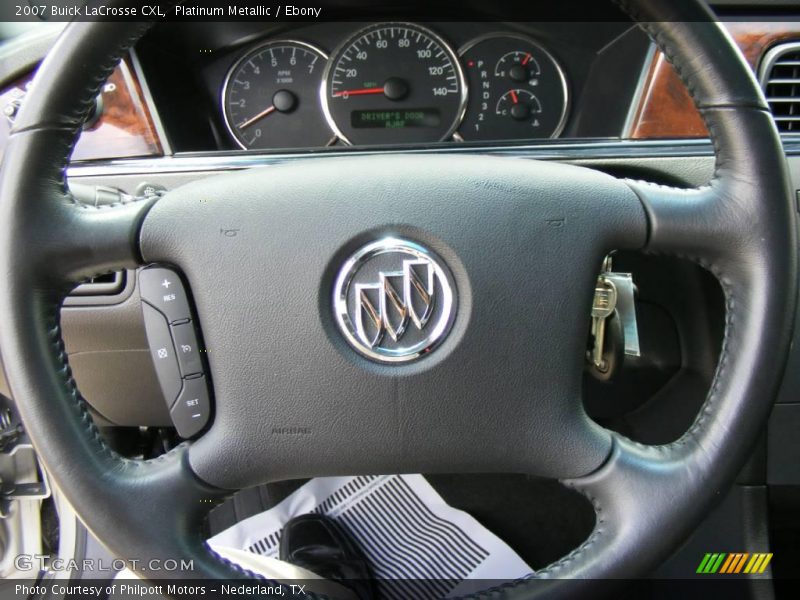 Platinum Metallic / Ebony 2007 Buick LaCrosse CXL
