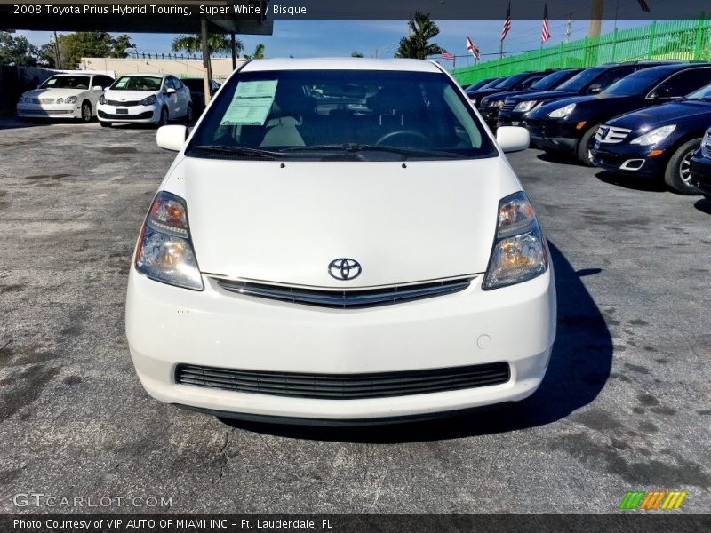 Super White / Bisque 2008 Toyota Prius Hybrid Touring