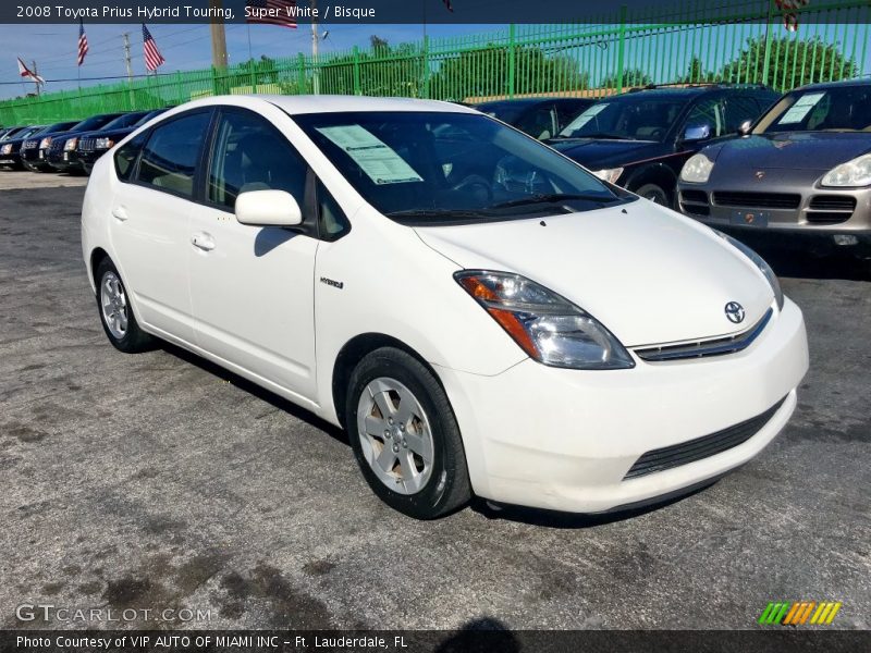 Super White / Bisque 2008 Toyota Prius Hybrid Touring