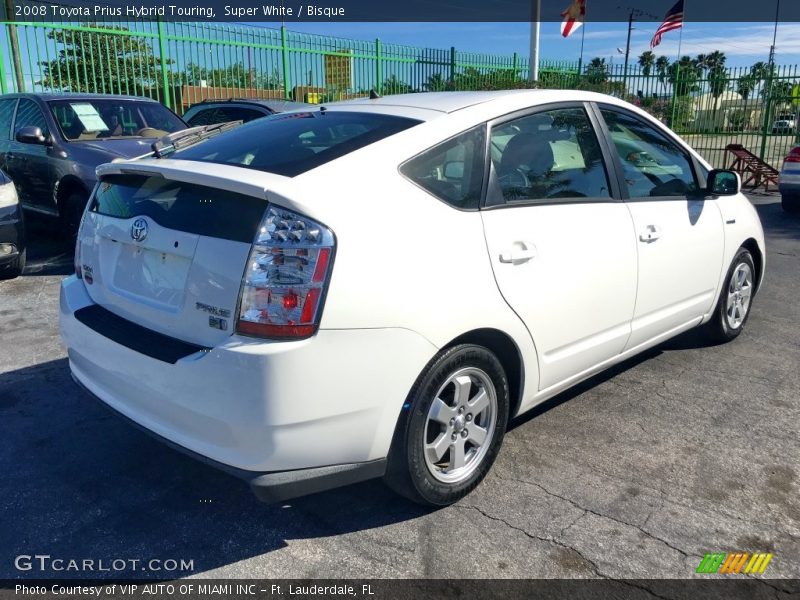 Super White / Bisque 2008 Toyota Prius Hybrid Touring