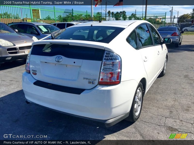 Super White / Bisque 2008 Toyota Prius Hybrid Touring