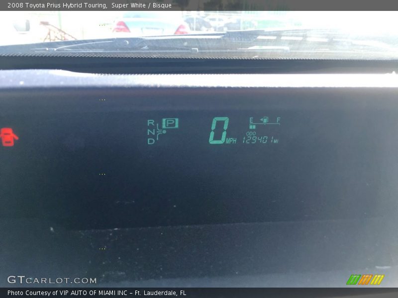 Super White / Bisque 2008 Toyota Prius Hybrid Touring