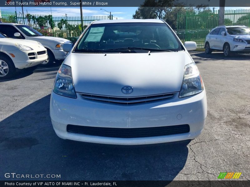 Super White / Bisque 2008 Toyota Prius Hybrid Touring