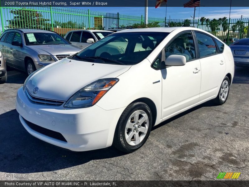 Super White / Bisque 2008 Toyota Prius Hybrid Touring