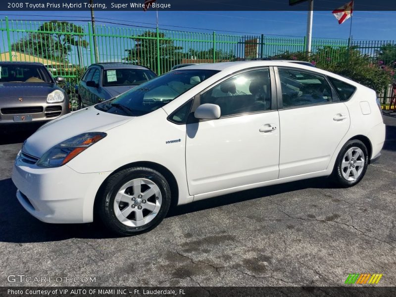 Super White / Bisque 2008 Toyota Prius Hybrid Touring