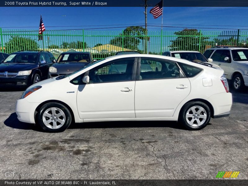 Super White / Bisque 2008 Toyota Prius Hybrid Touring