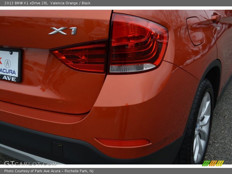 Valencia Orange / Black 2013 BMW X1 xDrive 28i