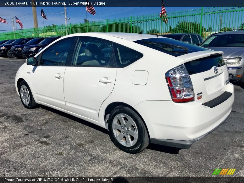 Super White / Bisque 2008 Toyota Prius Hybrid Touring