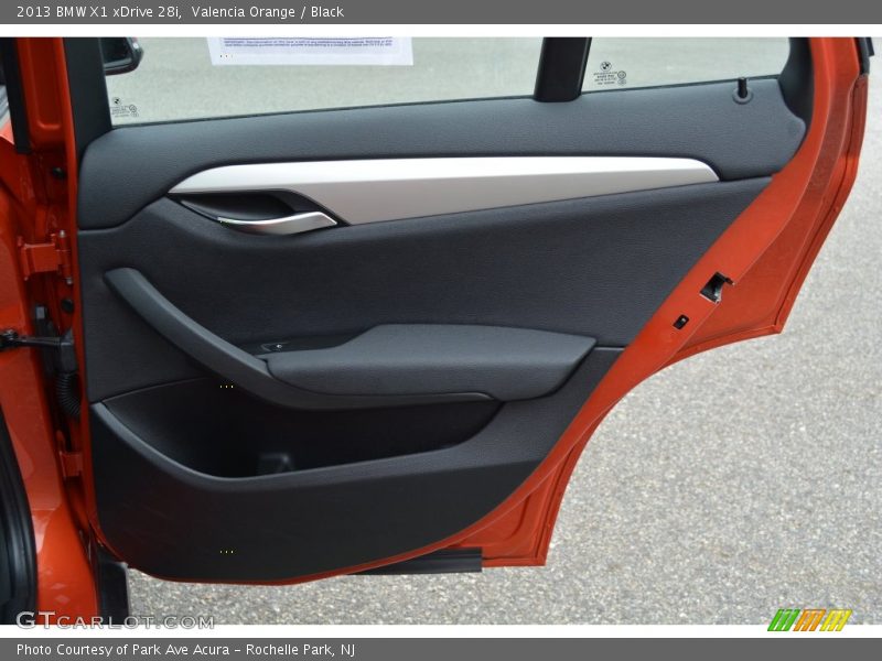 Valencia Orange / Black 2013 BMW X1 xDrive 28i