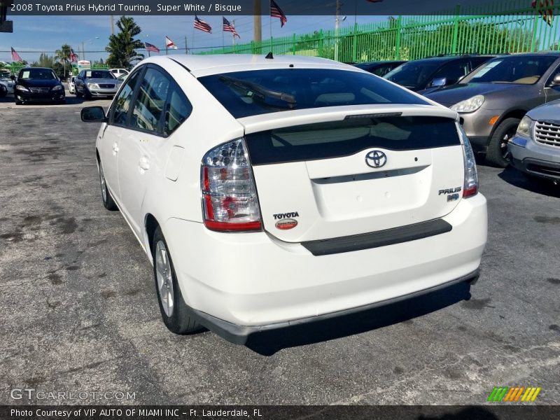 Super White / Bisque 2008 Toyota Prius Hybrid Touring