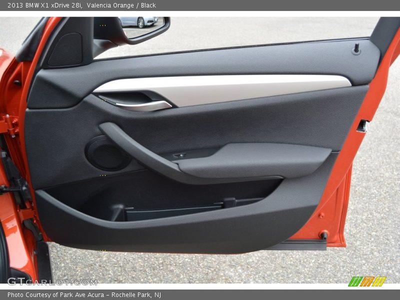 Valencia Orange / Black 2013 BMW X1 xDrive 28i